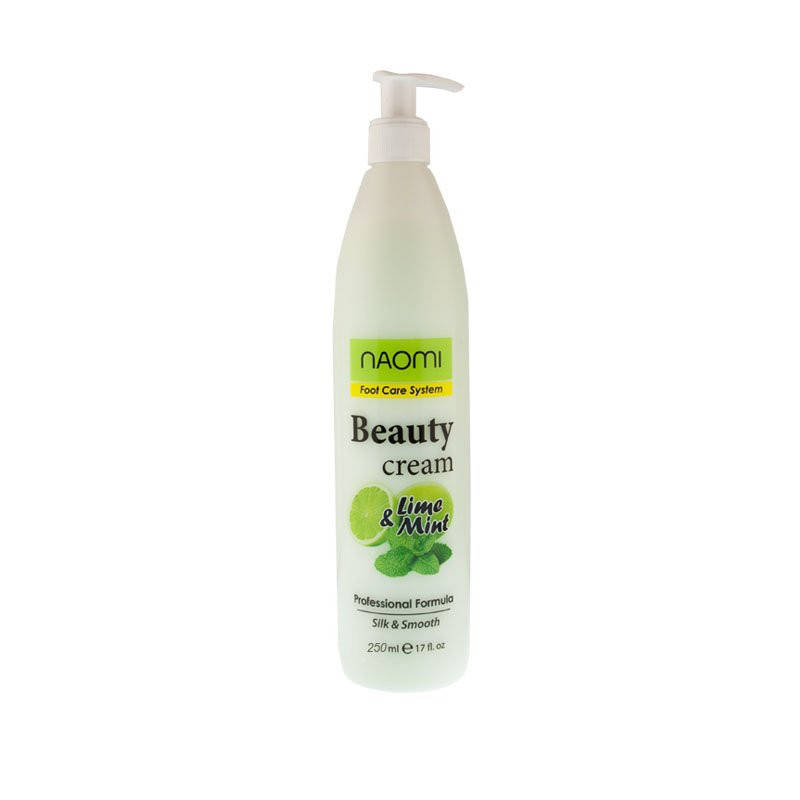 

Крем для ног Naomi Beauty Cream - лайм и мята, 250 мл
