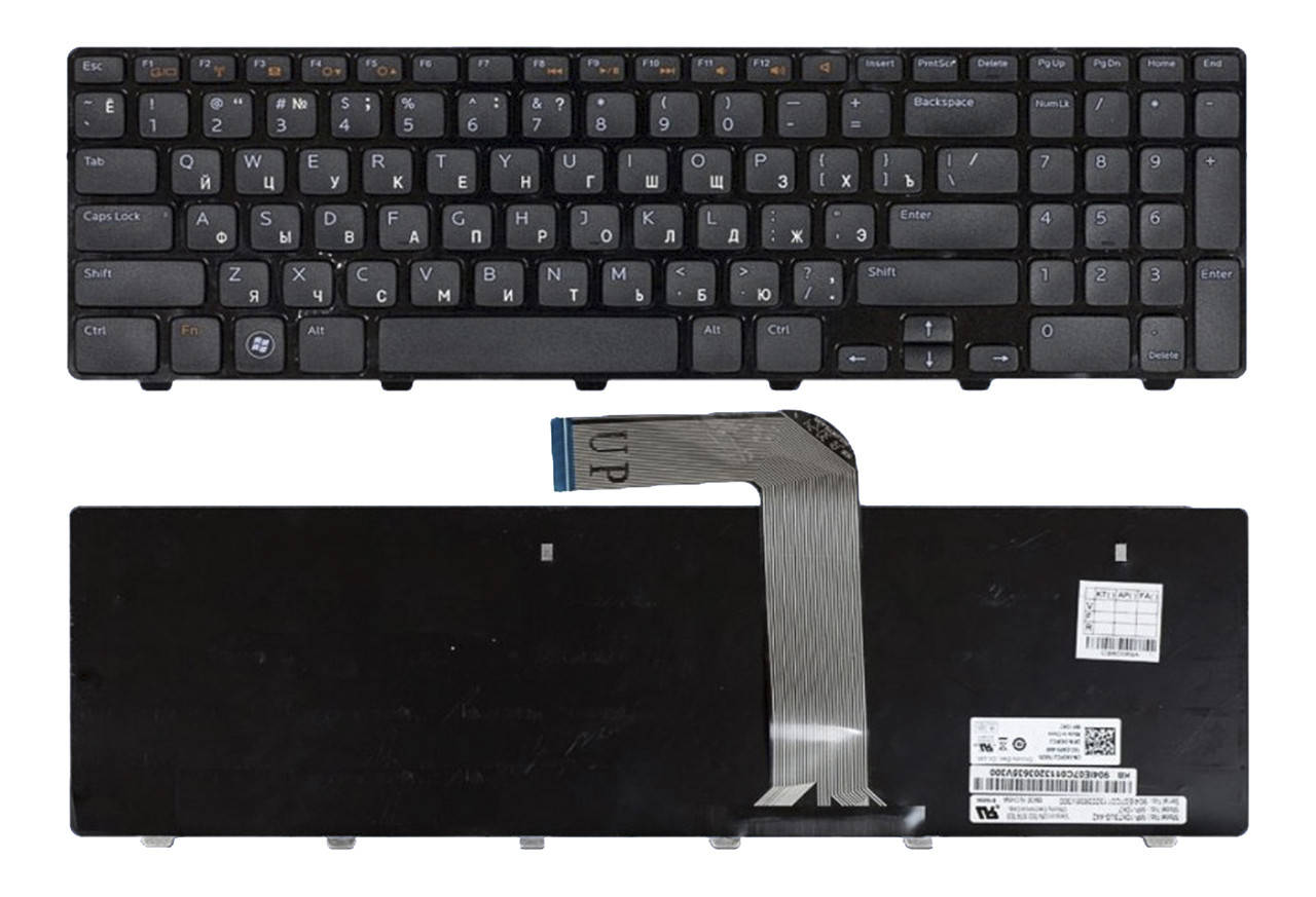 

Клавиатура для ноутбука Dell Inspiron N5110, матовая (0NKR2C) для ноутбука, Черный