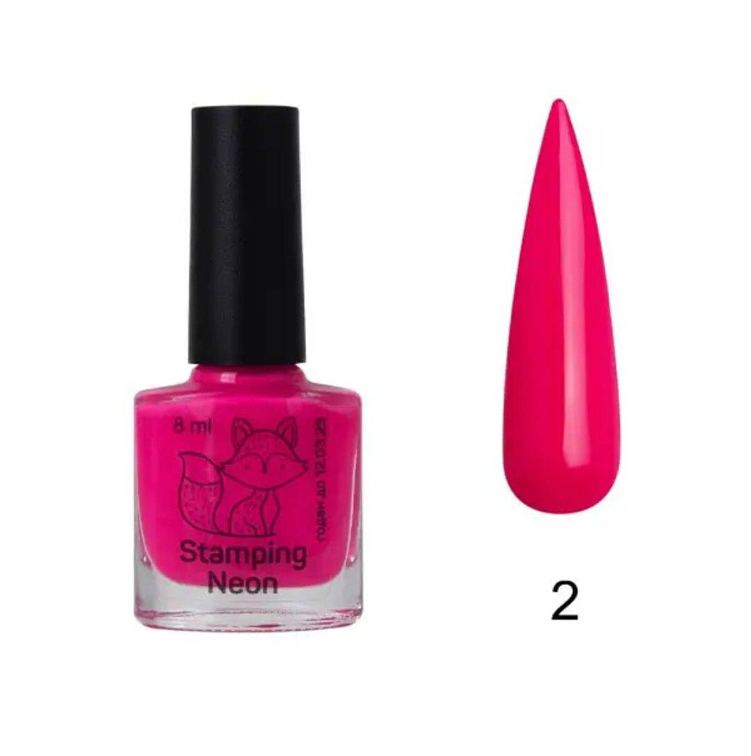 

Лак краска для стемпинга неоновая Saga Professional Neon Stamping №2