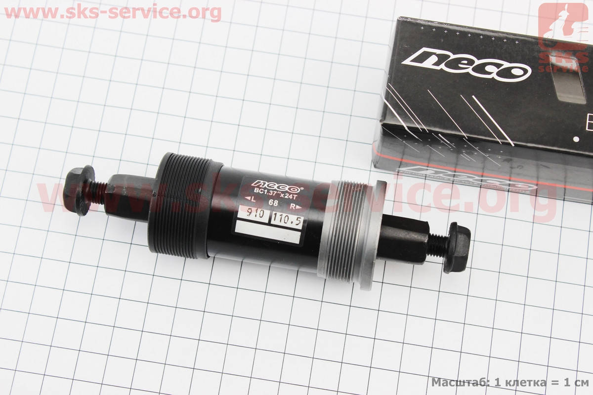 

Картридж-каретка "квадрат" MTB 68х110,5мм, в сборе под болт M8x17, B910P (411386)