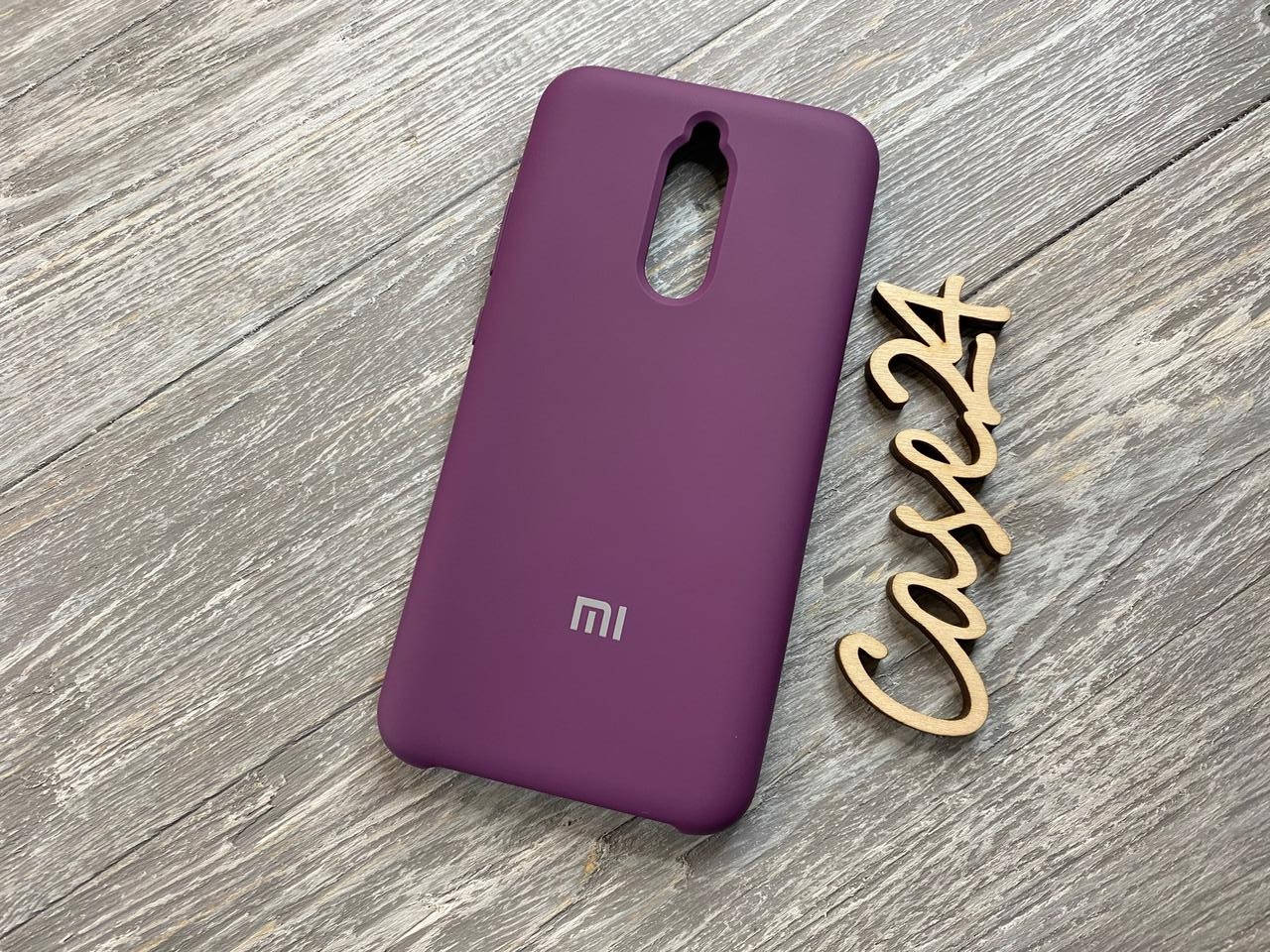 

Чехол Soft touch на Xiaomi Redmi 8 (8 цветов) баклажановый
