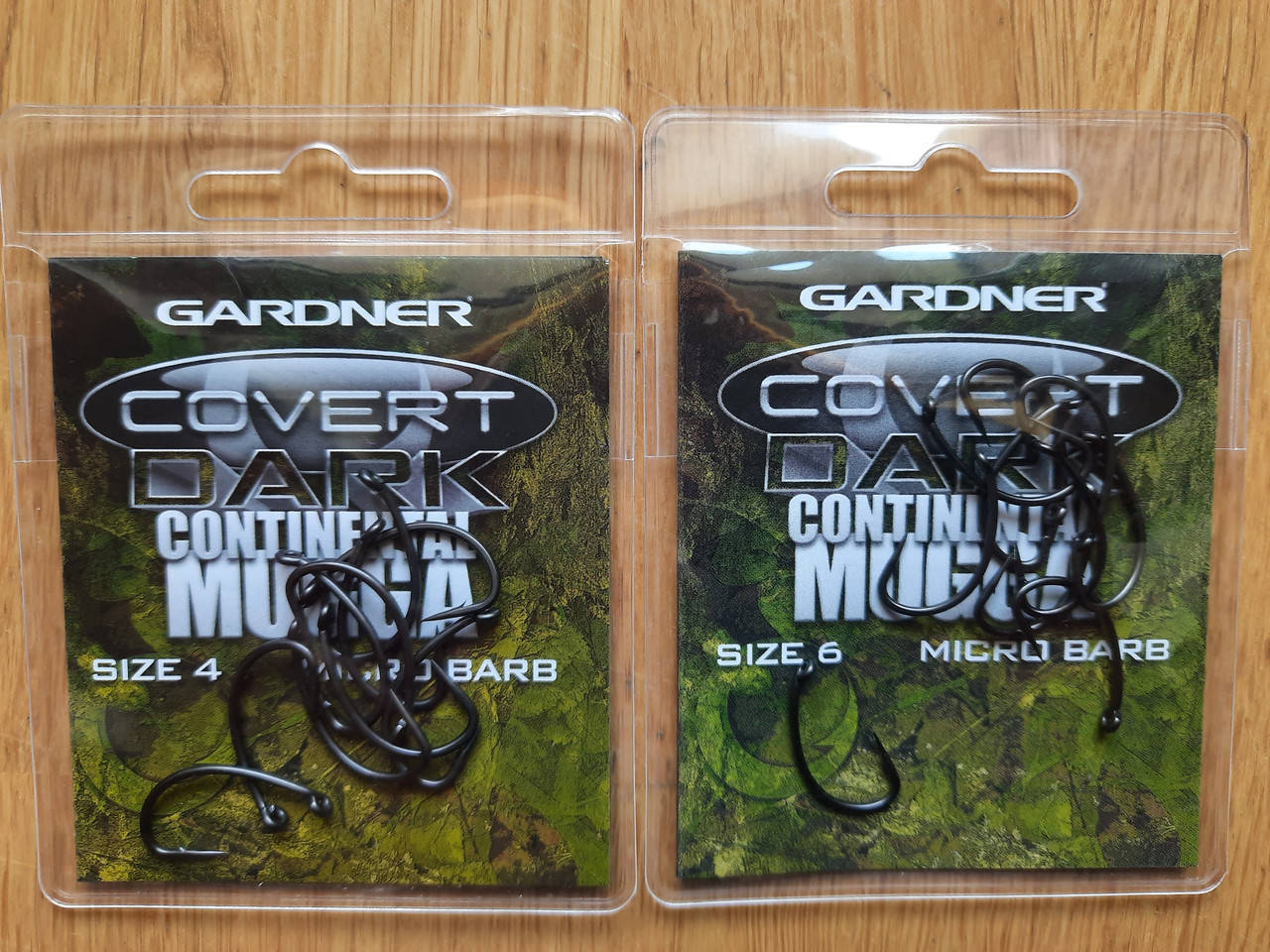 

Карповые крючки Gardner Covert Dark Continental Mugga Hook 8 / 6 / 4