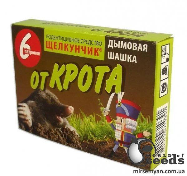 

Шашка от кротов 6 патронов, Щелкунчик
