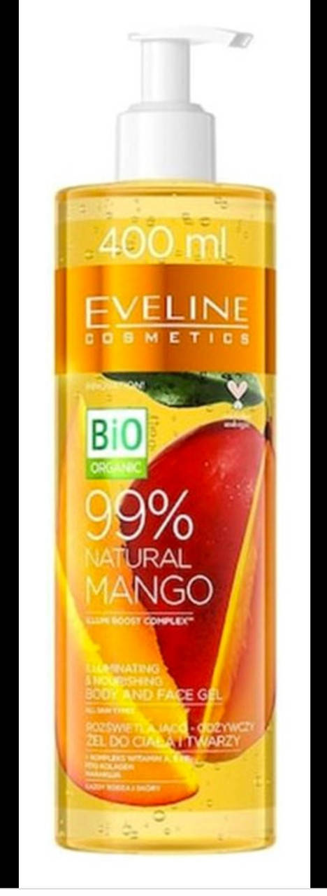 

Гидрогель из манго для тела и лица Eveline Cosmetics 99% Natural Mango
