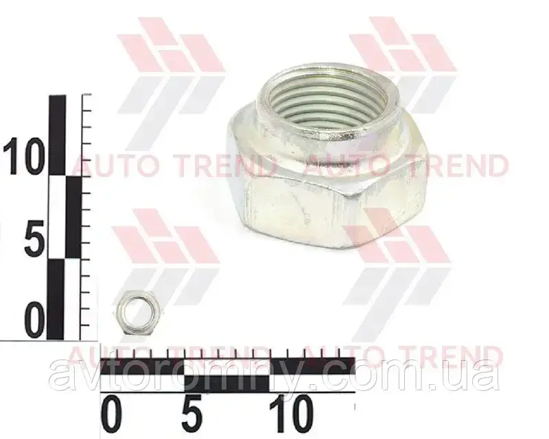 

Гайка М18 ступицы ВАЗ 2101 2102 2103 2104 2105 2106 2107 Нива Тайга 2121 21213 прицеп без точки правая резьба 0001-0040441-71