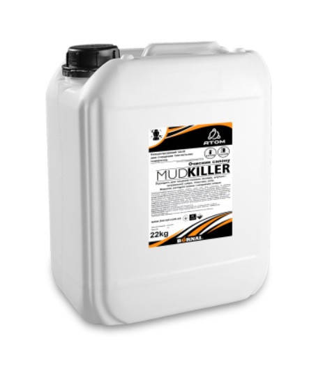 

Засіб для хімчистки салону і текстильних виробів Mud Killer концентрат (22кг), ТМ Atom