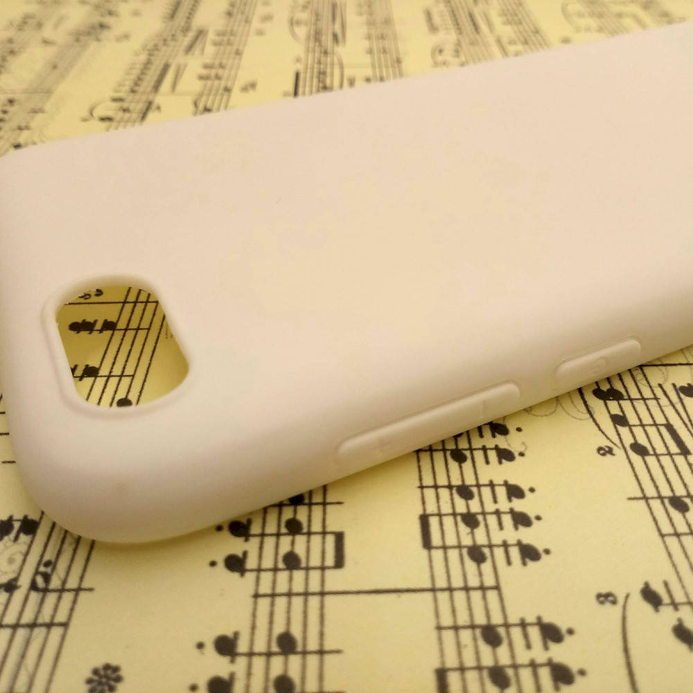 

Силиконовый матовый чехол Candy для Huawei Y5 (2018) / Honor 7A (Белый)