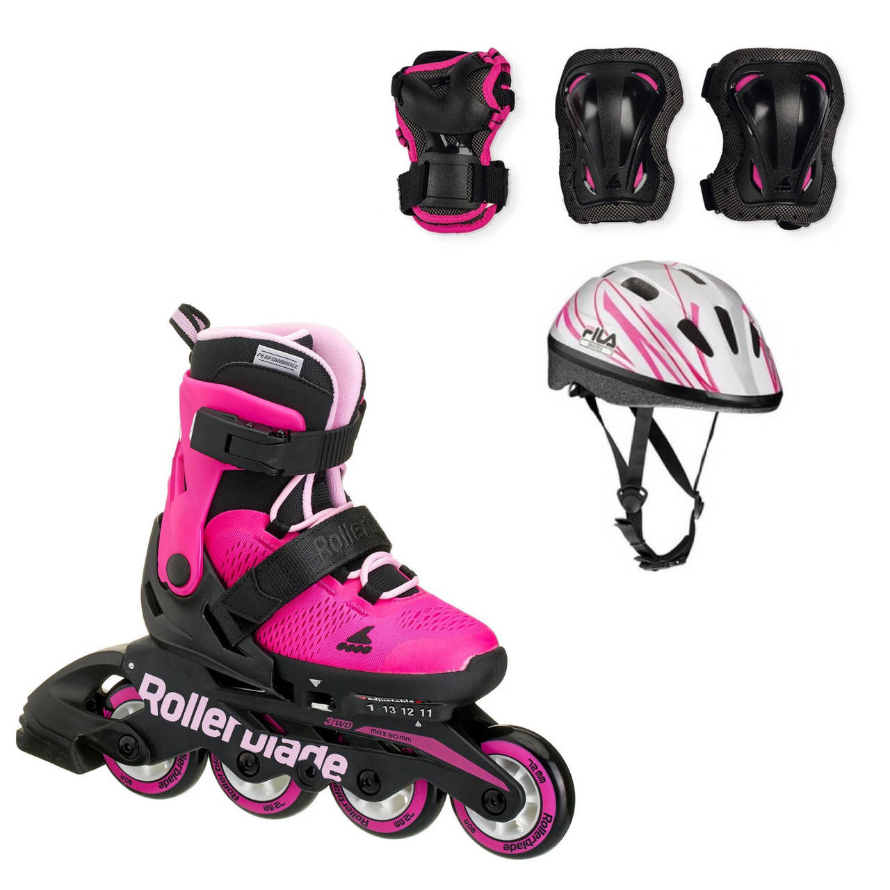 

Детские ролики Rollerblade Microblade G 2021 3в1 36.5-40.5