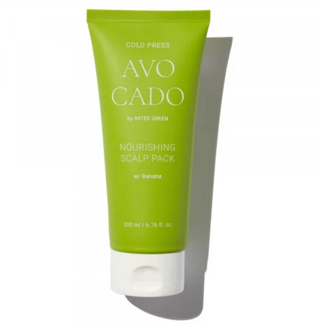 

Питательная Маска для Кожи Головы Rated Green Avocado Nourishing Scalp Pack W/ Banana 200 мл