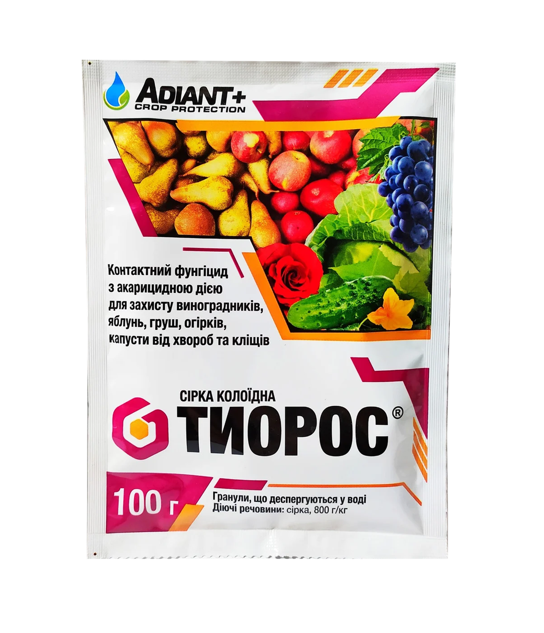 

Фунгицид Тиорос 100 г Химагромаркетинг 1535