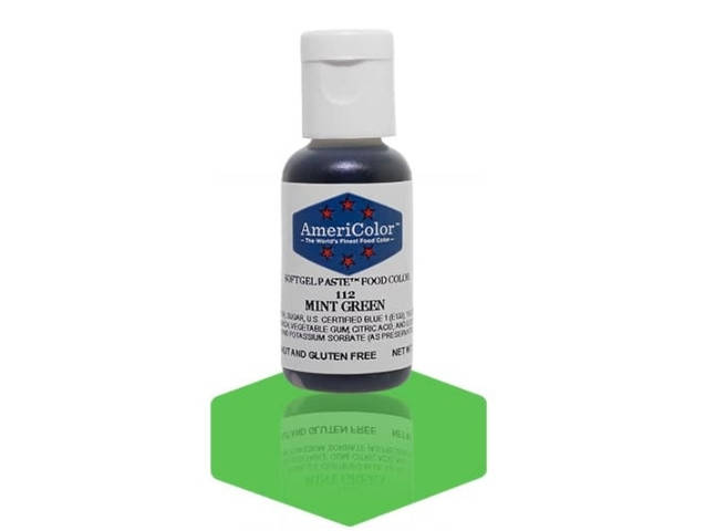 

Краситель гелевый Americolor Зеленая мята (Mint green)