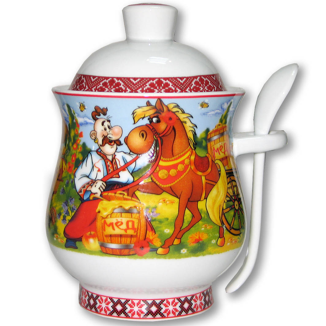

Керамическая медовница .