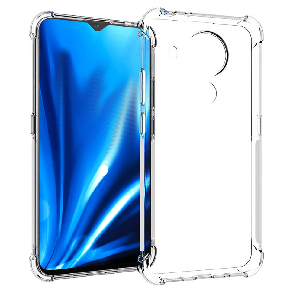 

Чехол Idewei Corner AirBag для Nokia 5.4 Transparent, Прозрачный