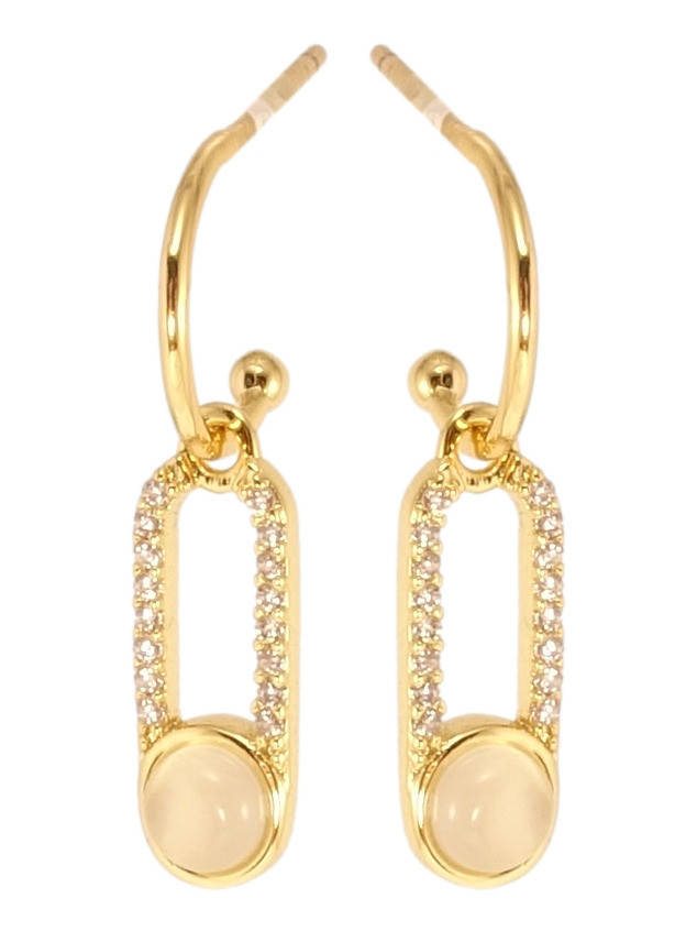 

Серьги Xuping QQMM Позолота 14K гвоздики (пусеты) "Булавки на дугах"