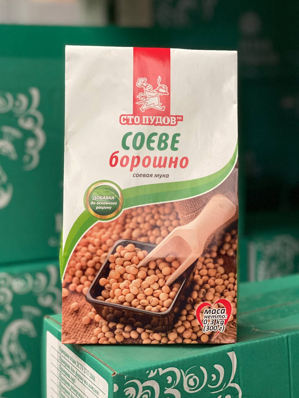 

Борошно соєве ТМ Сто пудов 300 г