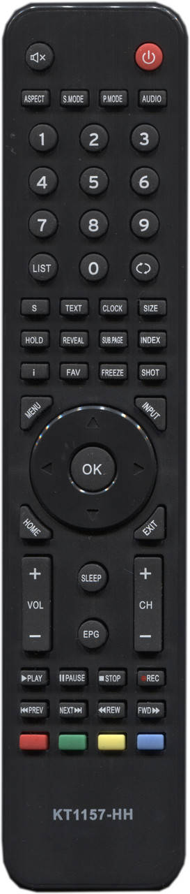 

Пульт для телевизора JVC KT1157-HH