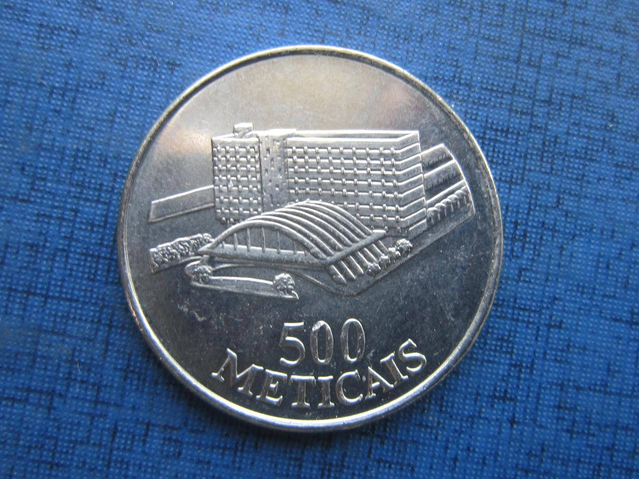 

Монета 500 метикалов (метикайс) Мозамбик 1994