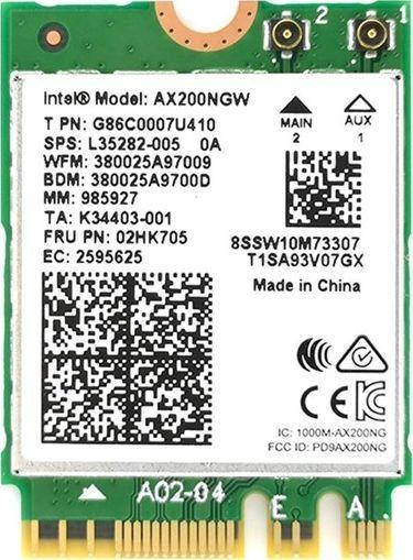 

Wi-Fi адаптер Intel 6 AX200 vPro (AX200.NGWG)