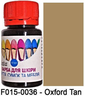 

Краска для кожи 40 мл."Dr.Leather" Touch Up Pigment да, Oxford tan
