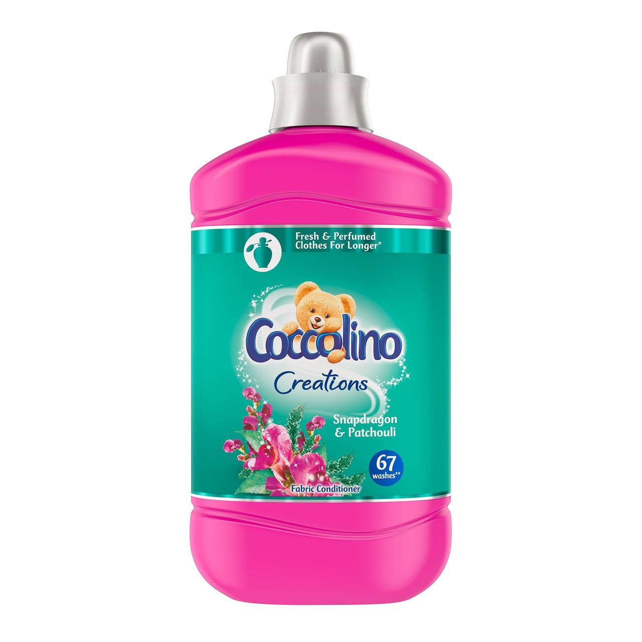 

Coccolino Creations Snapdragon & Patchouli кондиционер для белья с ароматом Пачули 1,68 л на 67 стирок