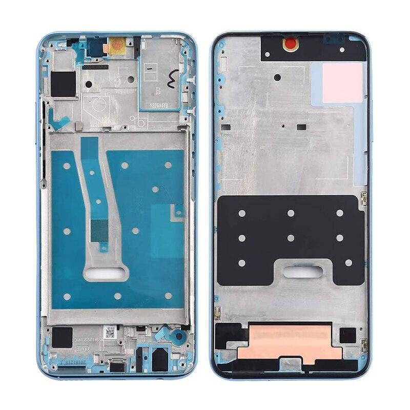 

Рамка дисплея (средняя часть корпуса) Huawei Honor 10 lite sky Blue сервисный оригинал ( снята с аппарата), Синий