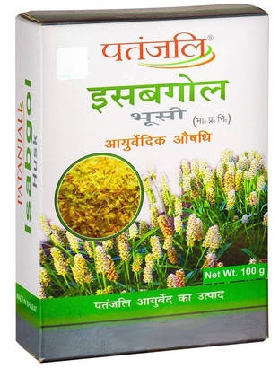 

Исабгол, Патанджали / Isabgol Husk, Patanjali, 100 г, - слабительное средство