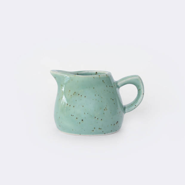 

Молочник зеленый в точку 100 мл, Спренкель (Manna Ceramics) 6110-30