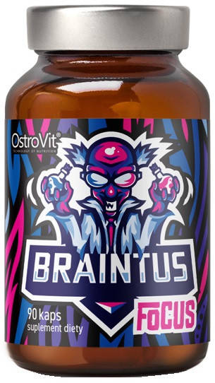 

Стимуляция работы мозга OstroVit - Braintus Focus (90 капсул)