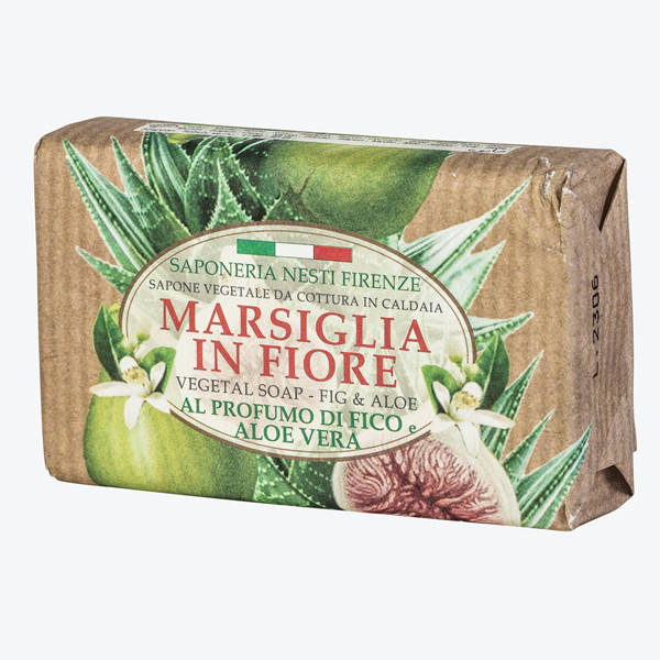 

Nesti Dante Marsiglia in Fiore Fico and Aloe Vera Мыло Инжир и Алоэ 125г