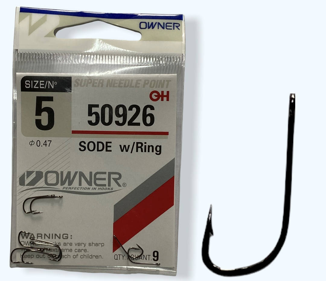 

Крючки Owner 50926 SODE w/Ring 5