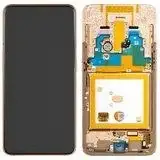 

Дисплей Samsung A805F / DS Galaxy A80 модуль в сборе с тачскрином, золотистый, с рамкой, original #