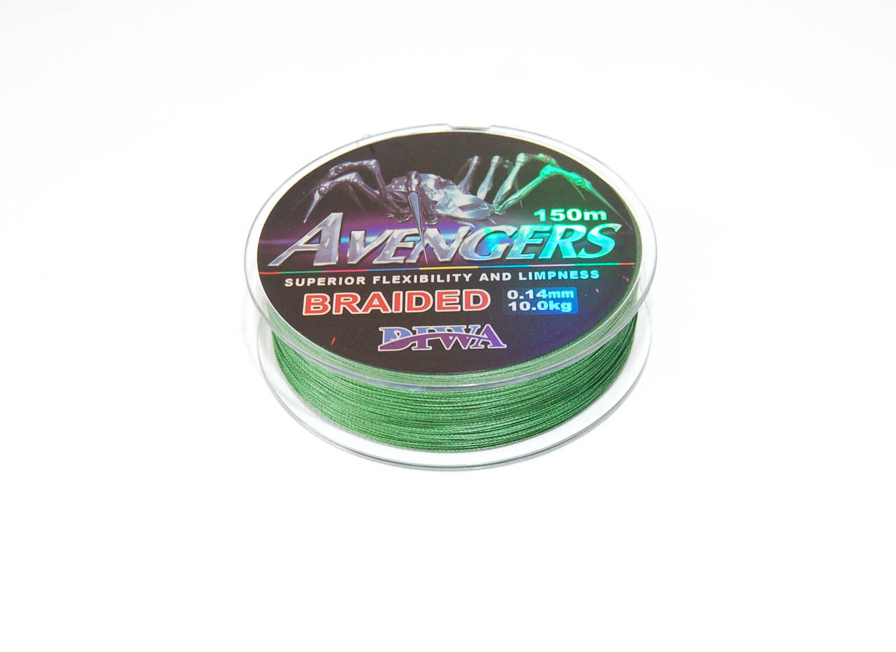 

Шнур Diwa Avengers 0.14мм150м, Зелёный