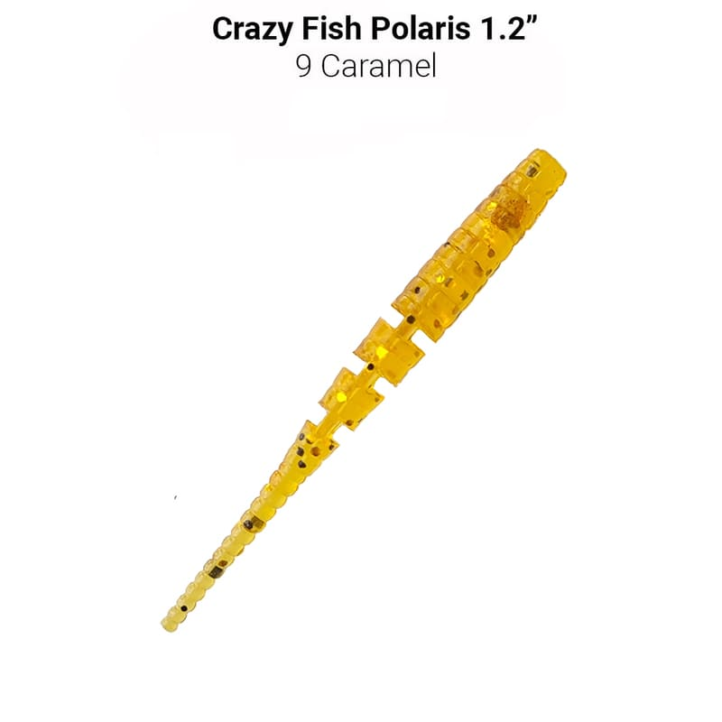 

Съедобный силикон Crazy Fish Polaris 1.2" 61-30-1/9-5 чеснок
