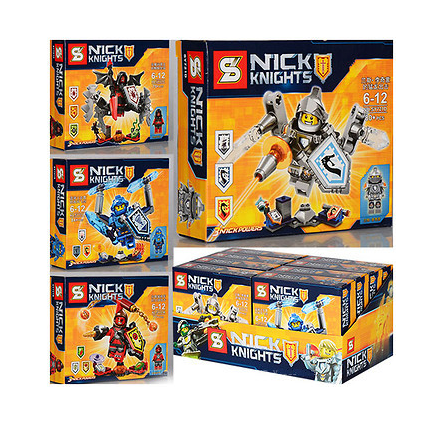 

Конструктор Nexo Knight от 92 до 113 деталей SY722В