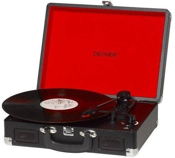 

Denver VPL-120 Black Грамофон проигрыватель виниловых дисков