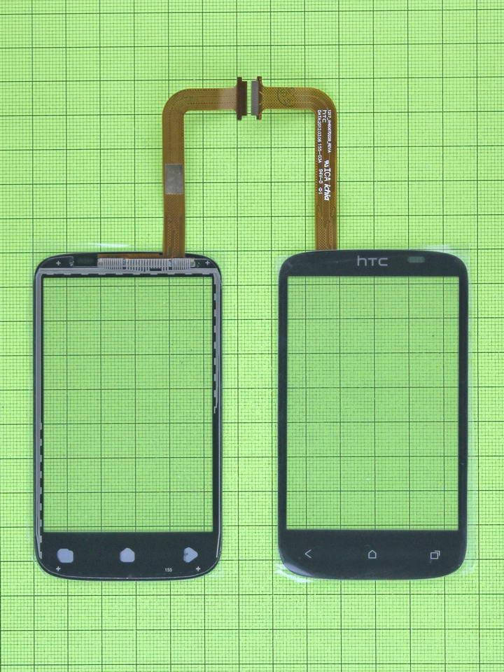 

Сенсор HTC Desire C A320e, чорний copyAA, Черный