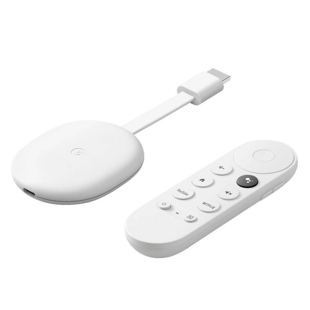 

Стационарный медиаплеер Google Chromecast 4K with Google TV Snow (GA01919) [56792]