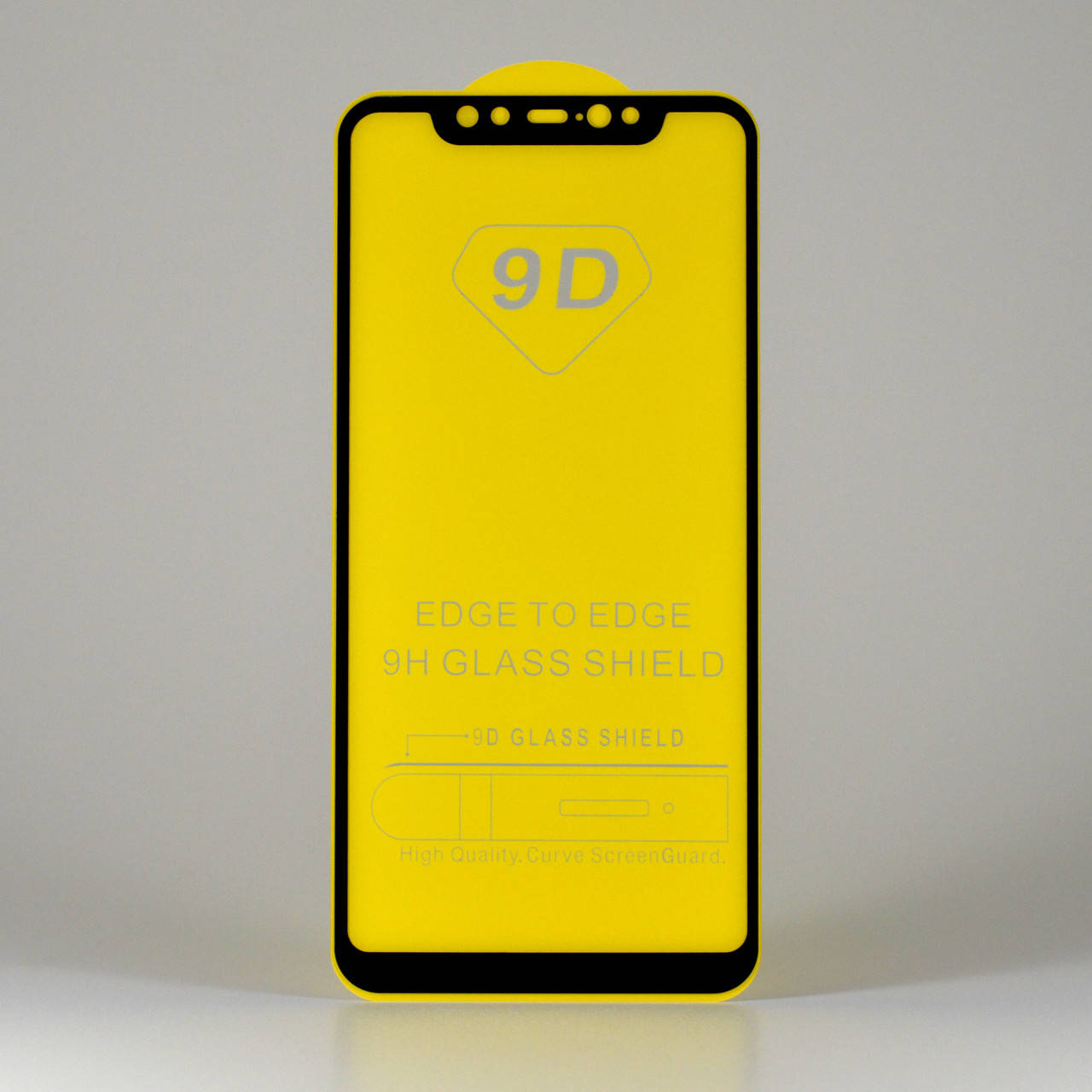 

Защитное стекло на Xiaomi Mi 8 клеевой слой по всей поверхности, Черный