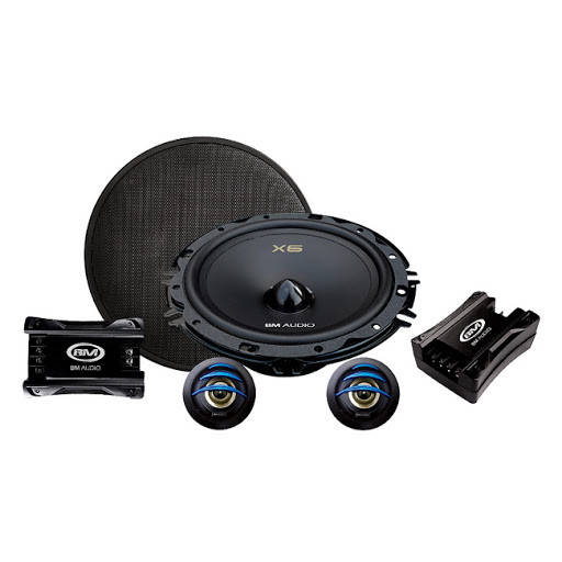 

Автомобильные динамики BM Audio F-628-X6 (250W) 16 см.2х полосные компонентные