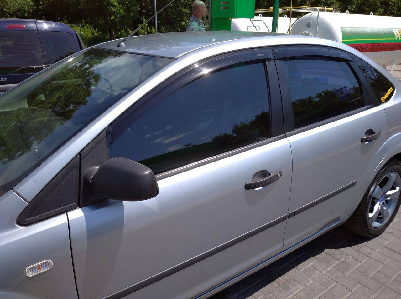 

Дефлекторы окон (ветровики) Ford Mondeo 3 2001-2006 hatchback + sedan, ANV - Cobra Tuning, F31301