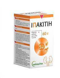 

Ипакитин 60 г для лечения ХПН у кошек и собак