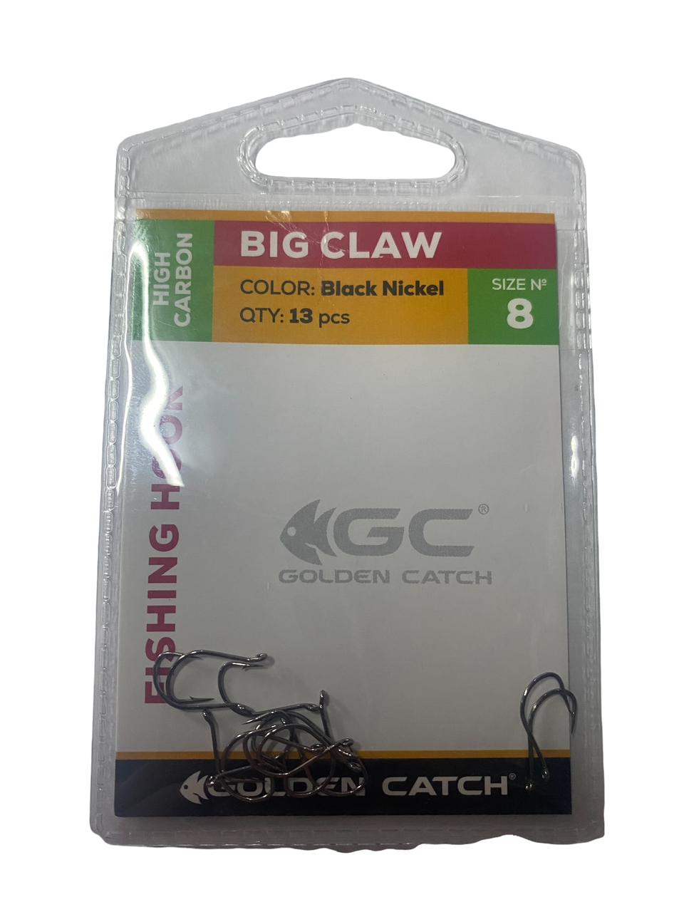

Крючок GC Big Claw №8(13шт)новая упаковка