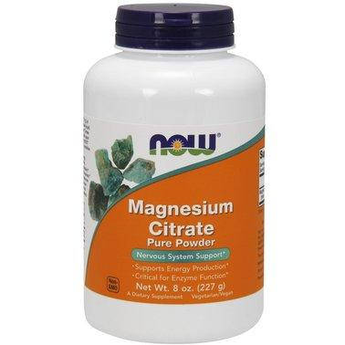 

Мінеральна добавка NOW Foods Magnesium Citrate Pure Powder 227 g