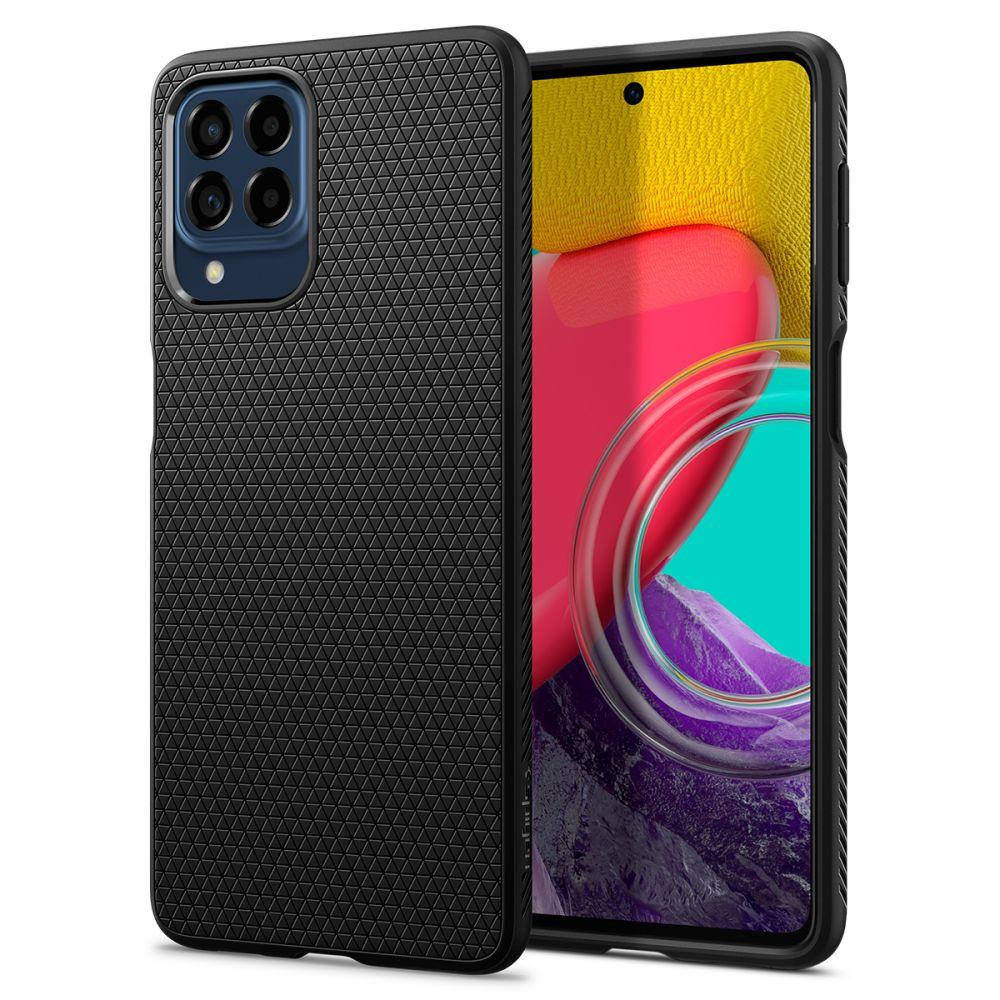 

Чехол Spigen Liquid Air для Samsung Galaxy M53 5G Matte Black (ACS04344), Черный