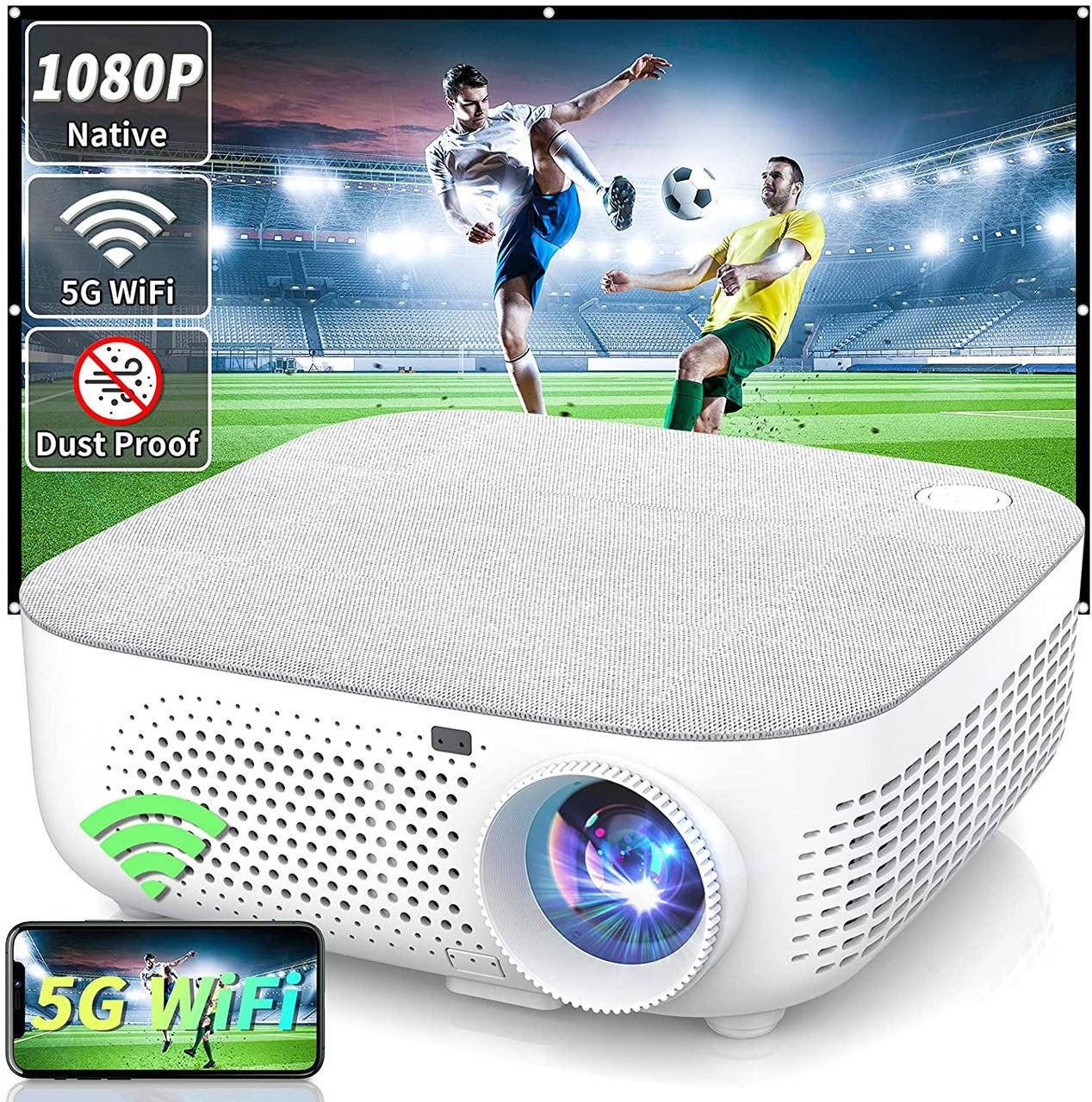 

Проектор WISELAZER G1 Full HD 4K портативный Wi-Fi пылезащитный