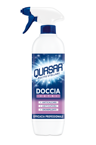

Спрей для чистки душевых кабин QUASAR DOCCIA VETRI 650 мл