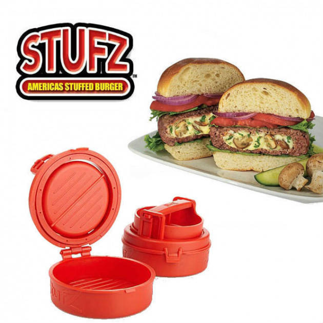 

Пресс форма для котлет и бургеров Stufz Burger, Красный