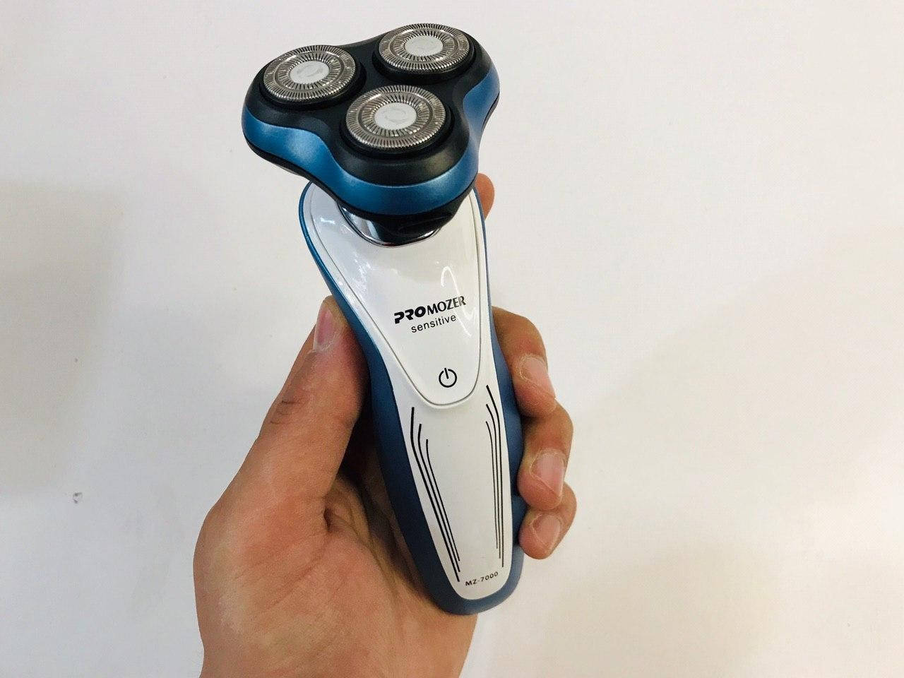 

Электрическая мужская электробритва для бороды ProMozer 7000 роторная аккумуляторная электро бритва для мужчин