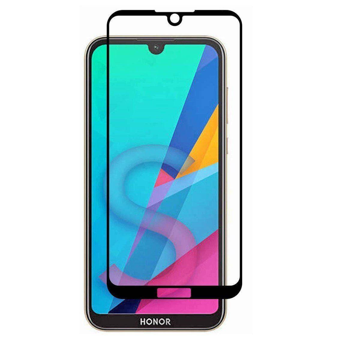 

Защитное стекло для HUAWEI Y5 2019 AMN-LX1, AMN-LX2, AMN-LX3, AMN-LX9 клеится по всей поверхности Full Glue, Черный
