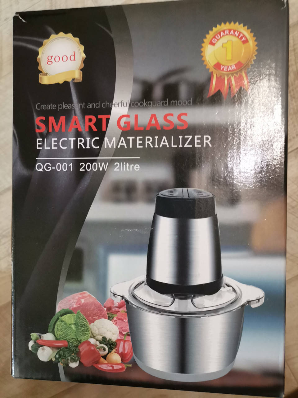 

Измельчитель Молния металл-металл 200W 2L
